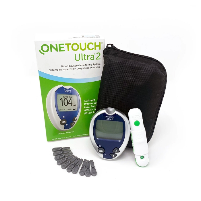 OneTouch Ultra 2 Blood Glucose Meter Contents