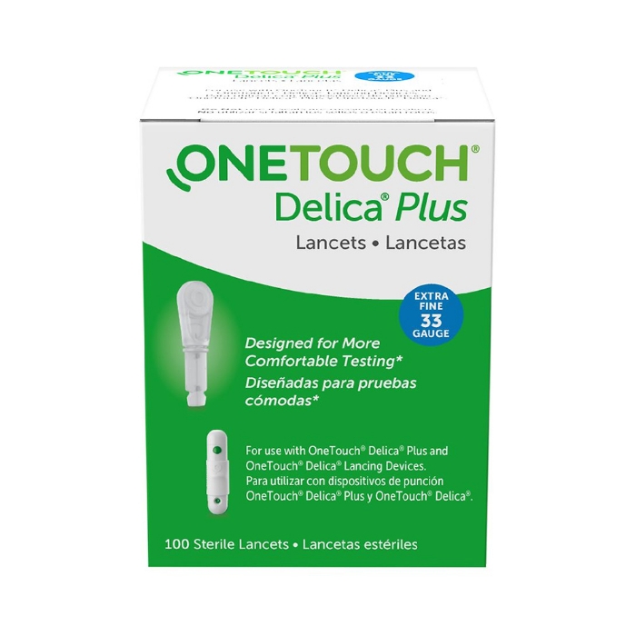 OneTouch Delica Plus Lancets 33G