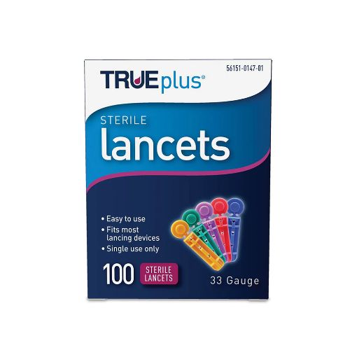 TRUEplus Universal Lancets 33G