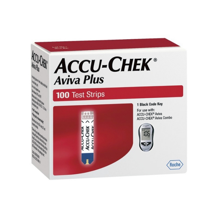 Accu-Chek Aviva Plus Test Strips 100ct